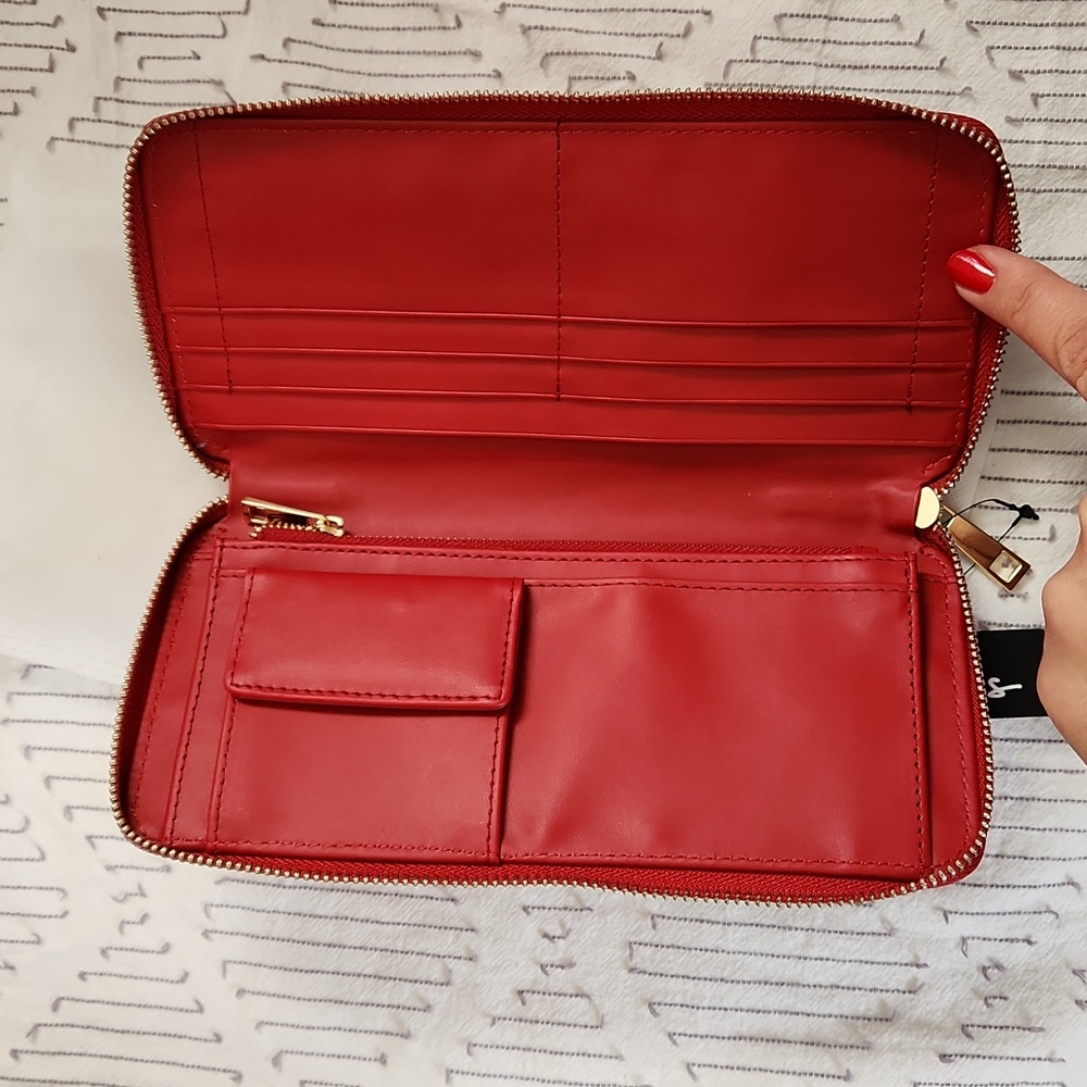 Lulus Red Wallet - Picture 2 of 2